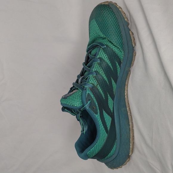 Merrell Bare Access XTR Eco Athletic Sneaker Peacock Green Women's 8 - Picture 6 of 10